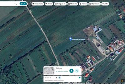 Spațiu comercial, în Dofteana