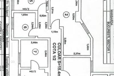 Apartament cu 8 camere nedecomandat în Știrbei Vodă