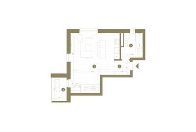Apartament cu 1,5 camere în zona Parneava - 4