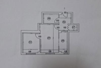 Apartament cu 2 camere semidecomandat în Dobroești