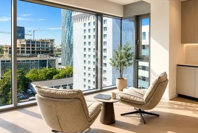 Apartament cu 4 camere semidecomandat, mobilat în Floreasca - 2