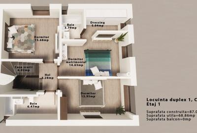 CASE TIP DUPLEX/INDIVIDUALA IN DRUMUL TABEREI LANGA METROU - 7