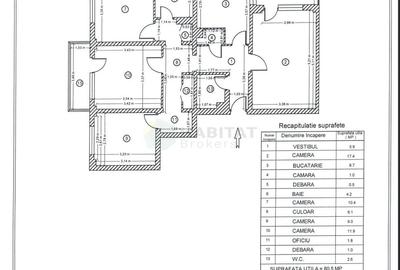 Apartament cu 4 camere decomandat în Chișinau - 26