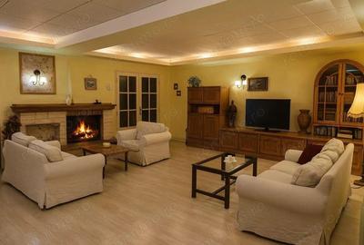 Breaza, Vedere Padure, 5000mp teren, D+P+1E+M, semineu, foisor - 5