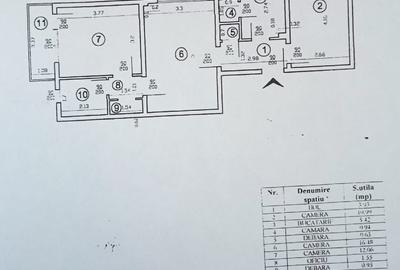 Apartament cu 3 camere semidecomandat în 1 Mai - 3