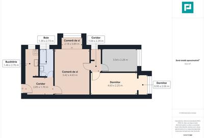 Apartament cu 3 camere,  2 balcoane Calea Șagului - 8