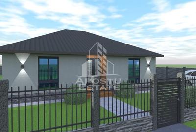 Casa individuala pe parter, 4 camere si 2 bai, 530 mp teren - 2