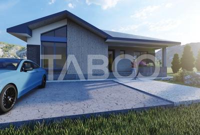 Casa deosebita de vanzare cu 3 camere Sura Mica Sibiu 500 mp teren - 6