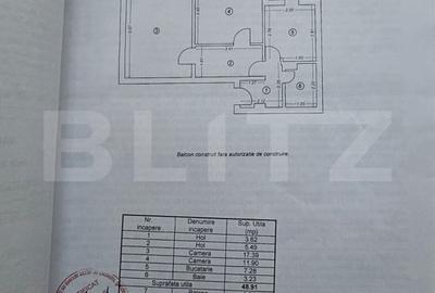 Apartament cu 2 camere decomandat, mobilat în Nicolina - 9