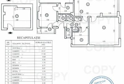 Apartament cu 4 camere în Dorobanți - 19