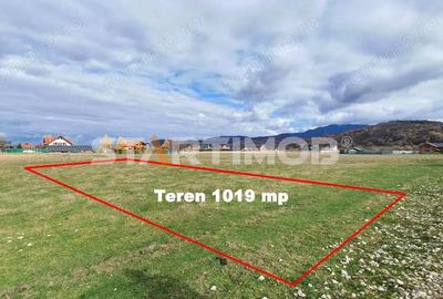 Teren de 1019 mp, în Glăjărie