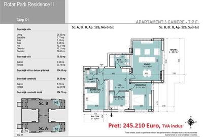 Apartament cu 2 camere în Militari - 11