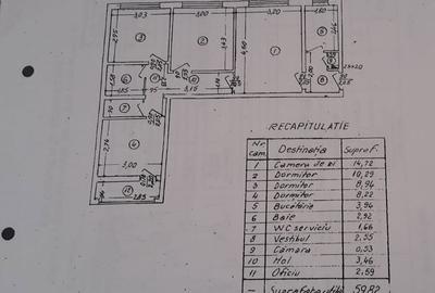 Apartament cu 4 camere semidecomandat în Drumul Taberei - 2