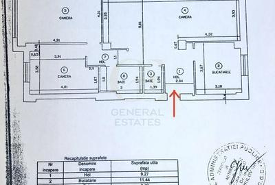 Apartament cu 3 camere semidecomandat în Tătărași - 2