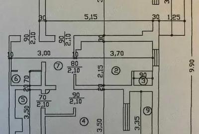 Casă cu 2 camere semidecomandat în Unirii Sud - 2