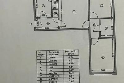 Apartament 3 camere renovat si mobilat lux  Calea Grivitei/Titulescu - 13