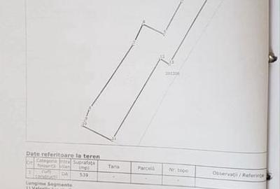 Teren de 539 mp, în Gării - 1
