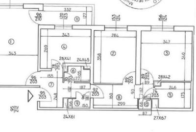 Apartament cu 3 camere decomandat în Gorjului - 4
