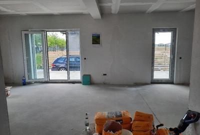 FARA COMISION in SABARENI casa cu 4 camere 2 bai PARTER + pod placa beton terasa - 8
