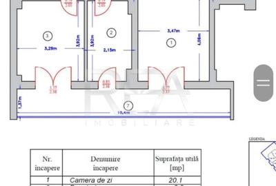 Apartament 2 camere, Straulesti - 12
