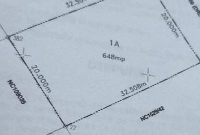 Teren de 1000 mp, în Cornetu