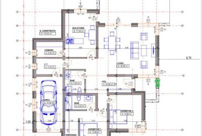 Casă cu 3 camere cu Garaj în Cristian - 9