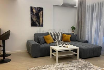 Apartament cu 3 camere semidecomandat, mobilat în Pipera