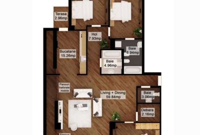 Apartament cu 4 camere în Dorobanți - 4