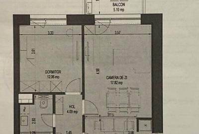 Apartament cu 2 camere decomandat în Barbu Văcărescu - 2