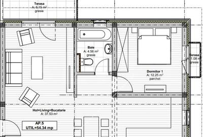 Apartament 2 camere, potential de mansardare, 4 locuri de parcare, Giarmata VII - 2