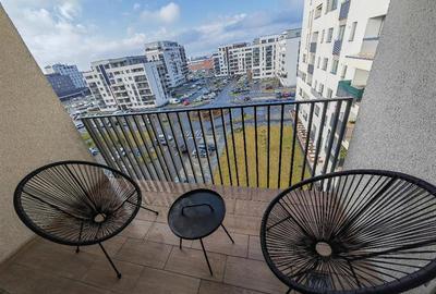 Apartament cu 2 camere decomandat, mobilat în Tractorul