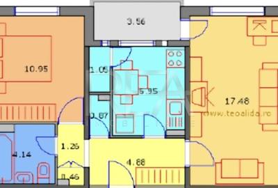 Apartament cu 2 camere decomandat, mobilat în Ghencea - 8
