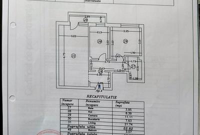 Apartament cu 2 camere decomandat în Berceni