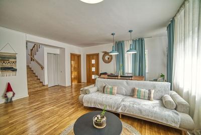 Casa complet mobilata 5 camere 3 bai curte generoasa - 13