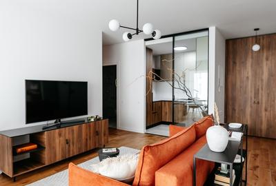 Apartament cu 2 camere semidecomandat, mobilat în 13 Septembrie - 5