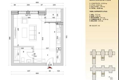 Garsonieră decomandată în Obor - 1