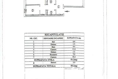 Apartament cu 2 camere decomandat în Nicolina - 3