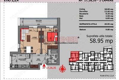 Apartament 2 camere Direct Dezvoltator bloc nou Apartament 2 camere Direct Dezvoltator bloc nou - 2