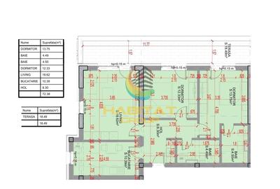 Apartament cu 3 camere decomandat în Theodor Pallady - 9