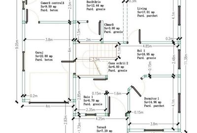 Casă cu 4 camere în Vicovu de Sus - 2