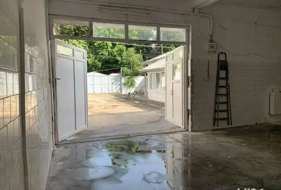 Depozit 110 mp + curte 220 mp + casă utilată, acces facil Giulesti - 1