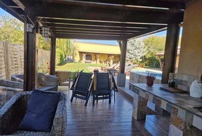 Buftea vand casa eficienta energetic piscina jacuzzi sauna garaj teren 3000 mp str Razboieni 7 - 8