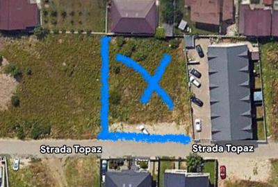 Teren de 880 mp, în Exterior Vest