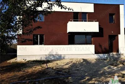 Casa+garaj, constructie la gri, in Sabareni, teren 440mp - 2