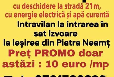 Teren de 7500 mp, în Central - 1