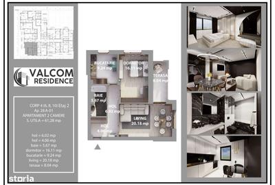 Apartament cu 2 camere în Bartolomeu