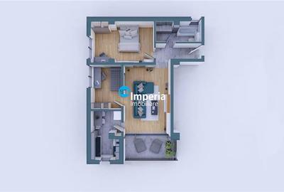Apartament cu 3 camere decomandat, mobilat în Copou - 1