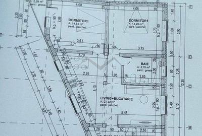 Apartament cu 3 camere în Dancu - 1