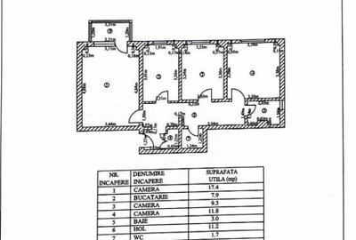 Apartament 3 camere etajul 1 | - 4