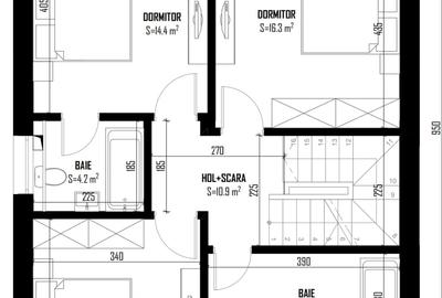 Casă individuală cu 4 camere cu Teren 250 Mp în Bragadiru - 5